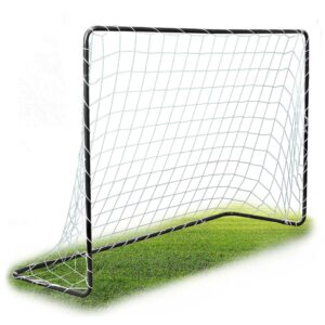 Poartă de fotbal NS-492, 183x122x61cm, neagră | Neo-Sport este ideală pentru copiii de la 3 ani care doresc să se bucure de un joc sau de un antrenament acasă.