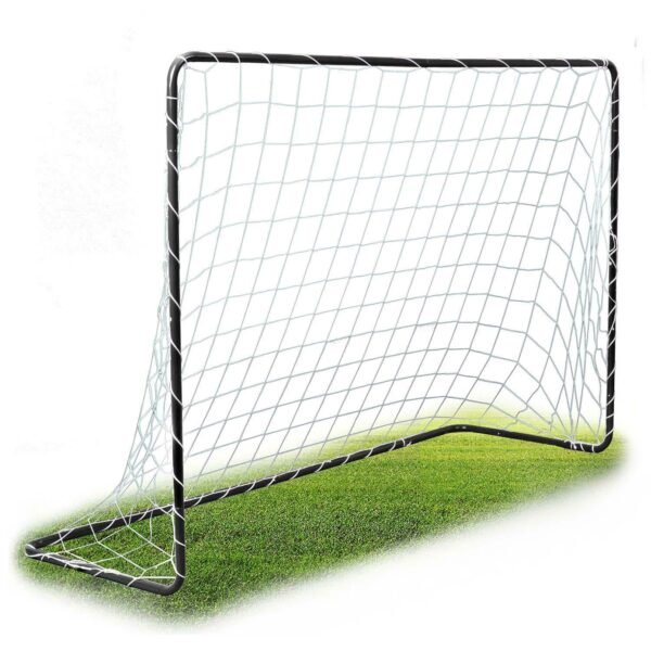 Poartă de fotbal NS-492, 183x122x61cm, neagră | Neo-Sport este ideală pentru copiii de la 3 ani care doresc să se bucure de un joc sau de un antrenament acasă.