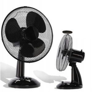 Ventilatorul de birou, 40W, negru | FAN9042 oferă funcționare silențioasă, oscilație și unghi reglabil pentru o răcoritoare eficientă la locul de muncă și acasă.