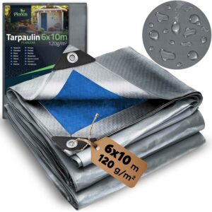 Prelată de acoperire PL-500, 600x1000cm, 120g/m2 | Plonos va proteja diverse obiecte de ploaie, îngheț, soare și praf pe tot parcursul anului.