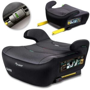 Scaun auto Louis, ISOFIX, 22-36 kg, gri închis | Nukido