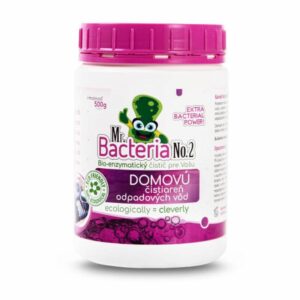 Bacterii menajere pentru stații de epurare a apelor uzate, 500g | Mr. Bacteria menține stațiile de epurare a apelor uzate curate și funcționale prin descompunerea deșeurilor organice și a nămolului.