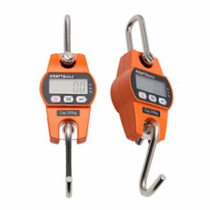 Cântarul suspendat, max. 300 kg | KD11412 este ideal pentru cântărirea rapidă și precisă a încărcăturilor, de exemplu în atelier, depozit sau chiar în călătorii.
