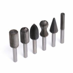 Frezele metalice, 6 buc | KD11215 sunt perfecte pentru prelucrarea precisă a muchiilor și profilarea metalelor neferoase și a oțelului moale.