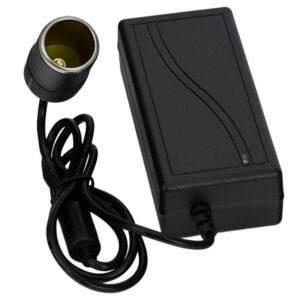 Convertorul de tensiune AC/DC 230-12V | KD1255 vă permite să conectați dispozitive auto de 12V la o rețea electrică obișnuită de 230V prin intermediul unei prize de brichetă.