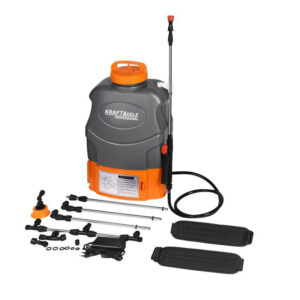 Pulverizatorul fără fir, 16L | KD2030 permite o pulverizare confortabilă și uniformă fără efort, ideal pentru grădini, livezi sau sere.