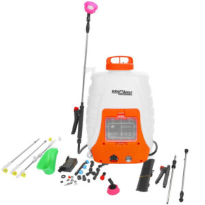 Pulverizatorul cu baterii și accesorii, 18L | KD2031 este ideal pentru pulverizarea produselor de protecție a plantelor și a îngrășămintelor.