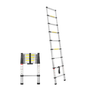 Scară telescopică din aluminiu, 8 trepte | KD4072