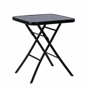 Masă de grădină pliabilă, oțel, 60 cm | SC-091A este un echipament esențial pentru fiecare grădină și va fi potrivită și pentru fiecare terasă sau balcon.