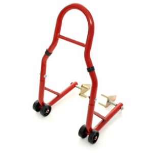 Suport motocicletă, spate | KD343 este o unealtă robustă și practică care permite o ridicare stabilă a roții motocicletei pentru o întreținere și service ușor de realizat.