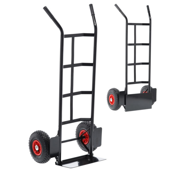 Cărucior de transport, depozit, 200kg | Garden Line este un ajutor robust și practic pentru transportul de încărcături grele în depozite, ateliere sau în timpul mutărilor.