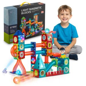 Set de construcție magnetic RK-782, 150 buc | Ricokids