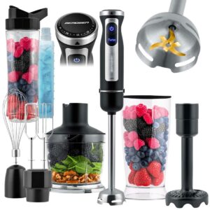 Blender de mână + sticlă BD-754, 1500W | Berdsen