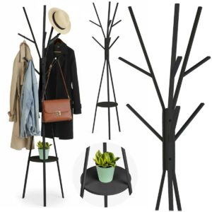 Cuier vertical MS-869, negru | Massido