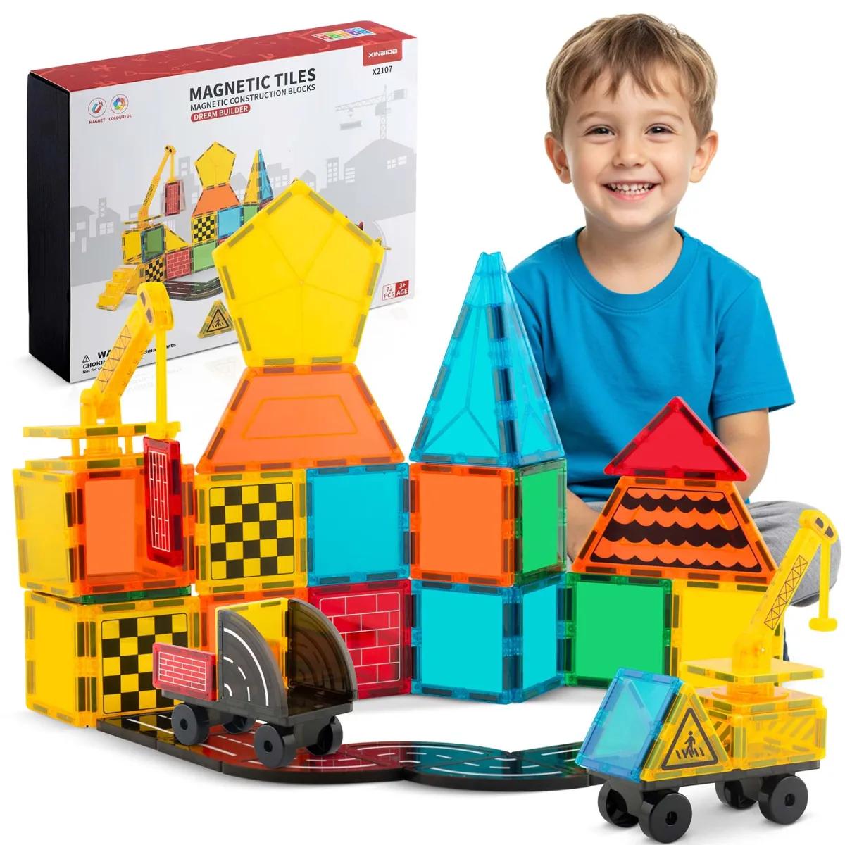Kit de construcție magnetic RK-780, 72 buc, construcții | Ricokids Kit de construcție magnetic RK-780, 72 buc, construcții | Ricokids