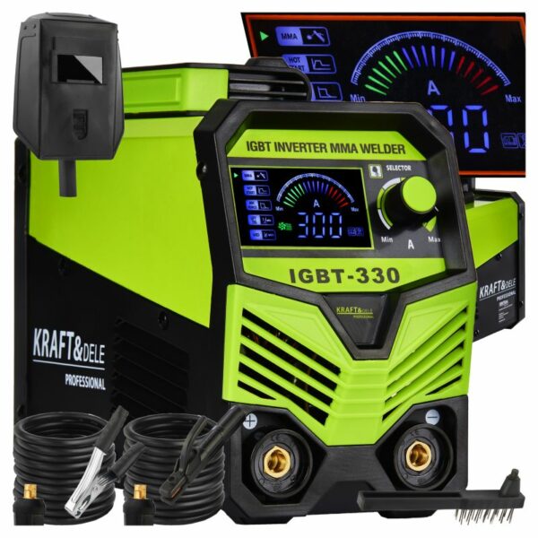 Aparat de sudură cu invertor MMA IGBT LIFT TIG LCD, 300A | KD1879