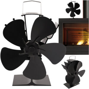 Ventilator pentru șemineu, termoelectric, cu 5 pale | Kaminer
