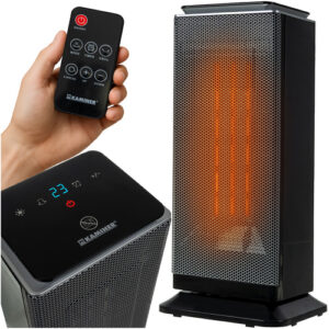 Încălzitor electric Lumni 2.0, 2000W, negru | Kaminer