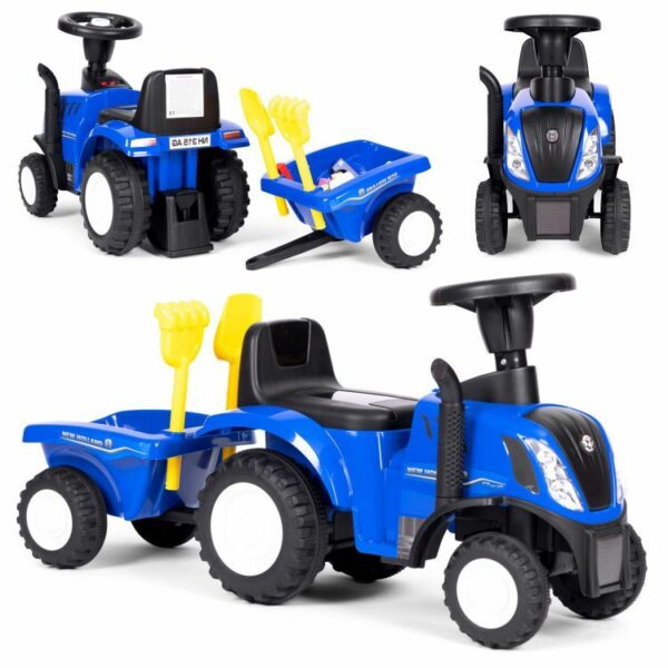 Tractor pentru copii, albastru | New Holland