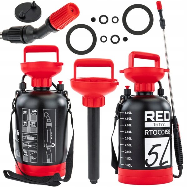 Pulverizator manual RTOC0158, 5L | RED TECHNIC