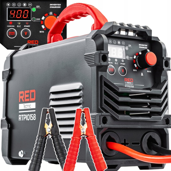 Încărcător de baterii auto cu invertor, RTPI0168, 4,85 kW | RED TECHNIC Încărcător de baterii auto cu invertor, RTPI0168, 4,85 kW | RED TECHNIC