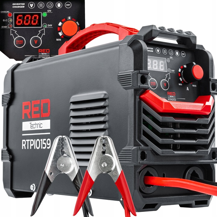 Încărcător de baterii auto cu invertor, RTPI0169, 6kW | RED TECHNIC Încărcător de baterii auto cu invertor, RTPI0169, 6kW | RED TECHNIC
