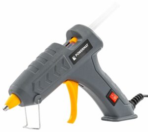 Pistol de lipit termofuzibil + 60 batoane, 60W | PM-PDK-60T