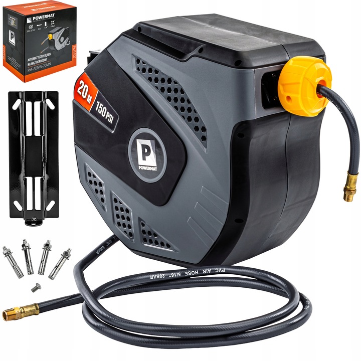 Rolă automată pentru furtun, 20m | PM-ABNW-20MN Rolă automată pentru furtun, 20m | PM-ABNW-20MN