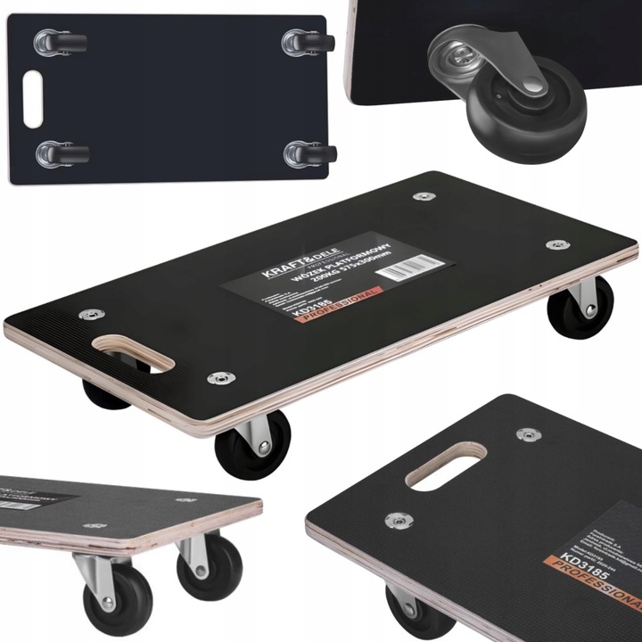 Cărucior de transport cu platformă, 200 kg | KD3185 Cărucior de transport cu platformă, 200 kg | KD3185