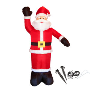 Moș Crăciun gonflabil, LED | 270cm