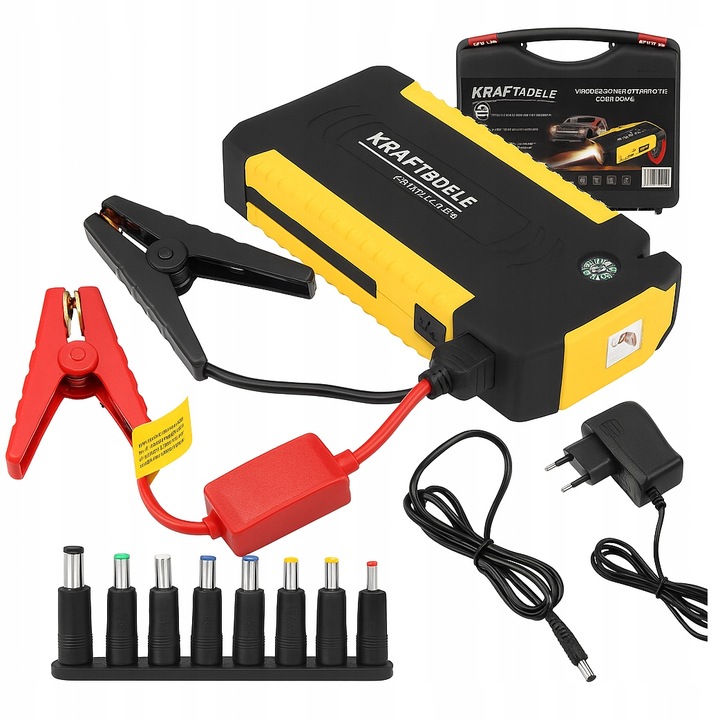 Acumulator extern Jump starter, accesoriu, 16800mAh | KD5494 Acumulator extern Jump starter, accesoriu, 16800mAh | KD5494