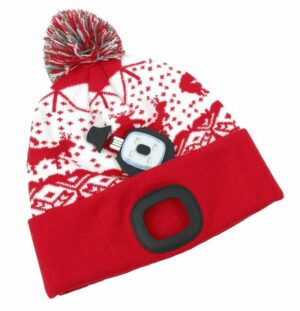 Pălărie LED X-mas, L, roșie | Strend Pro