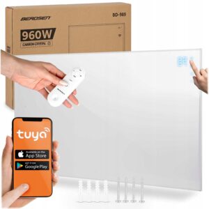 Încălzitor cu infraroșu BD-989, 960W, WiFi | Berdsen