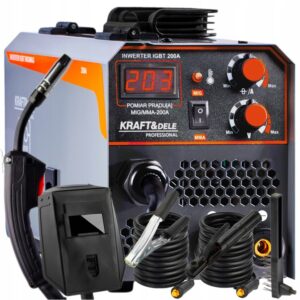 Aparat de sudură cu invertor, MIG/MMA, 200A | KD1788