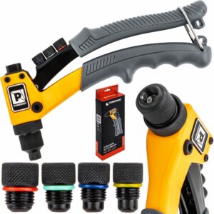 Mașină de nituit manuală, 200 mm, 2,4-4,8 mm | PM-NIR-200T