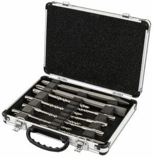 Set de burghie și dălți, SDS PLUS, 10 buc | PM-ZWD-10T