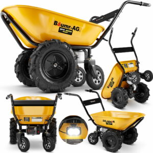 Roabă electrică basculantă BPR-800E, 260 kg, LED | BAUMR-AG