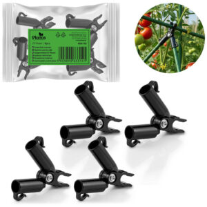 Cuplaje pentru tije de susținere PL-941, tip A, 4 buc, 11 mm, negre | Plonos