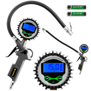 Pistol pneumatic cu manometru HM-260 | Humberg