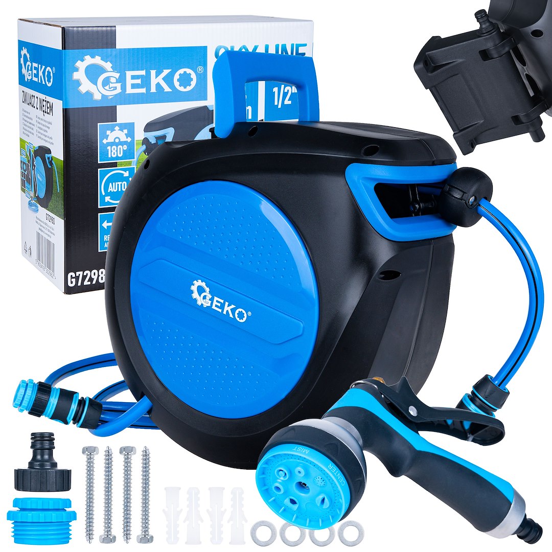 Rolă automată pentru furtun SKY-LINE, 20 m, 1/2 Rolă automată pentru furtun SKY-LINE, 20 m, 1/2