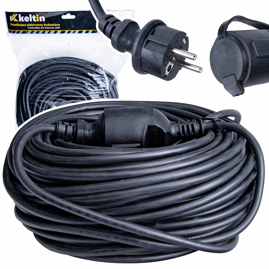 Cablu prelungitor, 50m, IP44 | Keltin Cablu prelungitor, 50m, IP44 | Keltin