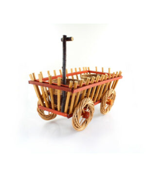 Suport pentru ghivece, 80x45x35 cm | cărucior