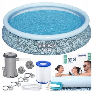 Piscină de grădină cu accesorii 7în1 57313NN, 457x84cm | Bestway