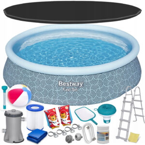 Piscină de grădină cu accesorii 16 în 1, 457x107cm | Bestway