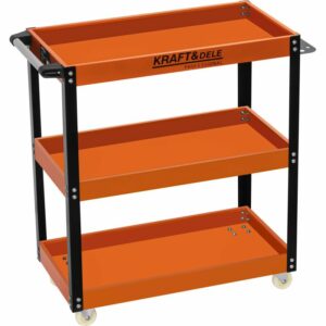 Cărucior de atelier, 3 rafturi | KD1092