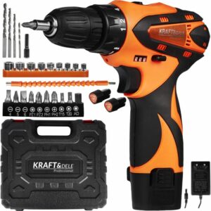 Șurubelniță fără fir cu accesorii, 30Nm, 1.5Ah | KD3085