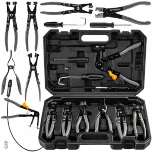 Clește pentru coliere de cablu, 9 buc | PM-SDOZ-9T