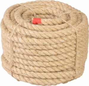 Frânghie de iută, cu trei fire, 12mm, L-20m | Strend Pro Garden