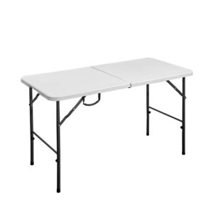 Masă turistică pliabilă, albă, 120x60x74cm | Garden Line
