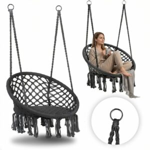 Balansoar suspendat BOHO, gri | MultiGarden